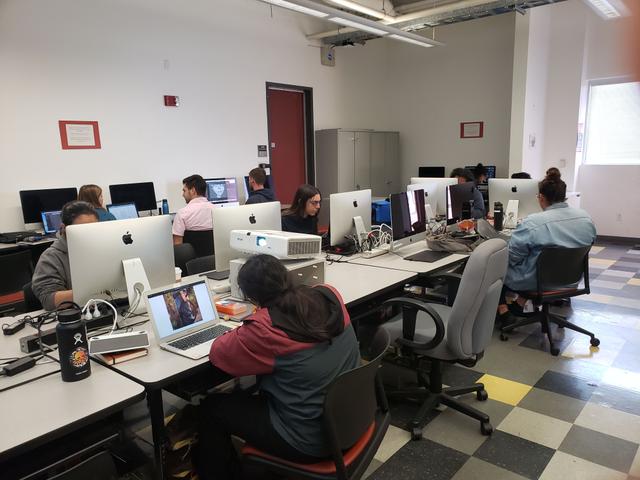 Students in classroom